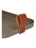 ebuy24 Servierplatte Aila Braun 40 x 17 cm