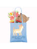 Mr. & Mrs. Panda Strandtasche Chihuahua Moment mit Spruch in Sky Blue