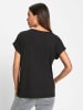 Heine Shirt in schwarz-ecru-bedruckt