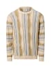 Redefined Rebel Pullover RRTeton in beige blau - 0002