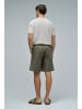 Salsa Jeans Leinenshorts Cotton Linen in Dark Green V1