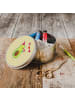 Mr. & Mrs. Panda Blechdose rund Avocado Geburtstag ohne Spruch in Gelb Pastell