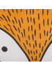 Beliani Dekokissen VADODARA in Orange/Weiß/Schwarz - (W) 40 x (H) 12 x (L) 50 cm