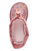 Playshoes Regenstiefel Leo-Print in rosa