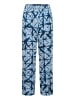 CULTURE Casual Hose CUmingo Relaxed fit in Blue Batik