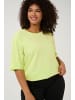 KAFFE curve T-shirt KCmina Loose fit in Lettuce Green