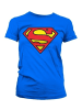 Superman Shirt in Blau