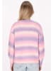 myMo Damen Cardigan in Pink Mehrfarbig