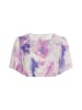 IZIA Damen Bluse Mit Batikmuster in Flieder Mehrfarbig