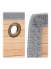 relaxdays 4 x Hängeaufbewahrung in Grau - (B)33 x (H)94 x (T)12 cm