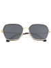 Bertha Polarisierte Sonnenbrille "Emilia" in Gold/Schwarz