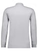 Ragman Langarm-T-Shirt in grau