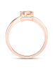 Rafaela Donata Ring Sterling Silber rosévergoldet Morganit rosa Topas weiß in roségold