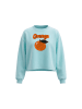 myMo Women Sweatshirt in Aqua