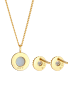 Elli Schmuckset 925 Sterling Silber in Gold