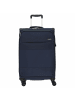 D&N Travel Line 9004 - 4-Rollen-Trolley M 68 cm erw. in blau