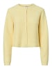Pieces Strickjacke in Pale Banana