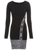 Laura Scott Strickkleid in schwarz