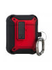 COFI 1453 Kopfhörerhülle Nitro kompatibel mit AirPods 2 aus in Rot