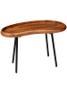 FineBuy Couchtisch in Braun / Sheesham / 40x71x42