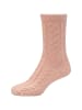 s.Oliver Socken cosy cable knit 4er Pack blanc