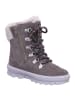 superfit Stiefel Kinder Stiefelette Leder \ FLAVIA in Grau