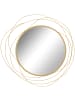 HOMCOM Wandspiegel-65L x 1B x 65H cm-Gold