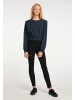 myMo ROCKS Damen Sweatshirt in Dunkelblau