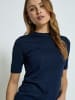minus T-Shirt in Black Iris Solid