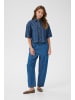 Kaffe Langarm - Hemd KAluise Regular fit in Dark Blue Chambray