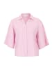 CARTOON Leinenbluse in Rosa