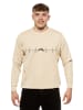 Cotton Prime® Sweatshirt Berge Pulsschlag Berge in Beige