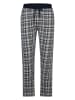 Phil & Co. Berlin  Pyjama Great Bay in rot/grau/dunkelblau