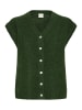ICHI Strickweste IHBELABLUE Loose fit in Rifle Green Melange