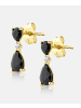 Diamant L'éternel Ohrhänger, mit Saphir, 375 Gelbgold