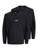 Jack & Jones Langarmshirt Soho in Schwarz