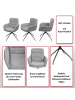 MCW Esszimmerstuhl K32 drehbar, Cord grau