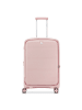 Roncato Arcade DLX 4 Rollen Trolley 67 cm mit Dehnfalte rosa pastello
