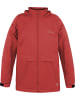 Normani Outdoor Sports Kinder Regenjacke mit Fleecefutter in Rot