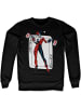 DC Commics Harley Quinn Pullover in Schwarz