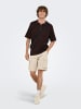 ONLY & SONS Gestricktes T-Shirt in Hot Fudge