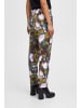 ICHI IHKATE PRINT PA20 Regular fit in Green Moss multi aop