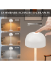 ZMH 2er-Set Tischleuchte LED in weiß Touch Dimmbar Tragbare Kabellos