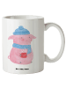 Mr. & Mrs. Panda XL Tasse Schweinchen Glühwein ohne Spruch in Weiß