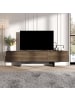 CALICOSY TV-Möbel HELYO in Walnuss - (W) 180  x (H) 44,6  x (L) 30  cm