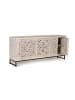 Giner y Colomer Sideboard aus Mangoholz in White