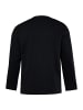 Men Plus Kurzarm T-Shirt in schwarz