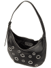 Liebeskind Berlin Handtasche Ryker Eylets Hobo XS Vintage Goat in Black
