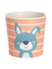 Sigikid Kindertasse Hase rPET "4 Freunde" in apricot