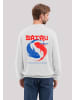 F4NT4STIC Sweatshirt Koi Fish Japan Streetstyle in off-white